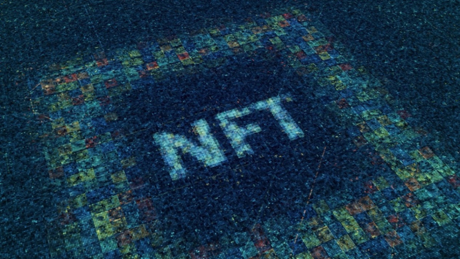 Ilustrasi Non-fungible token (NFT).