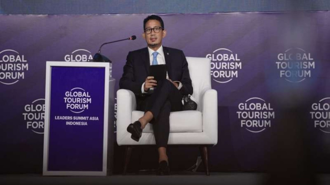 Menteri Pariwisata dan Ekonomi Kreatif, Sandiaga Uno