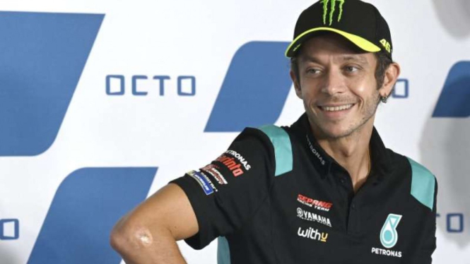 Pembalap Petronas Yamaha SRT, Valentino Rossi.