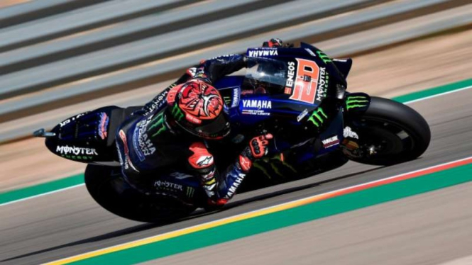 Pembalap Monster Energy Yamaha, Fabio Quartararo.