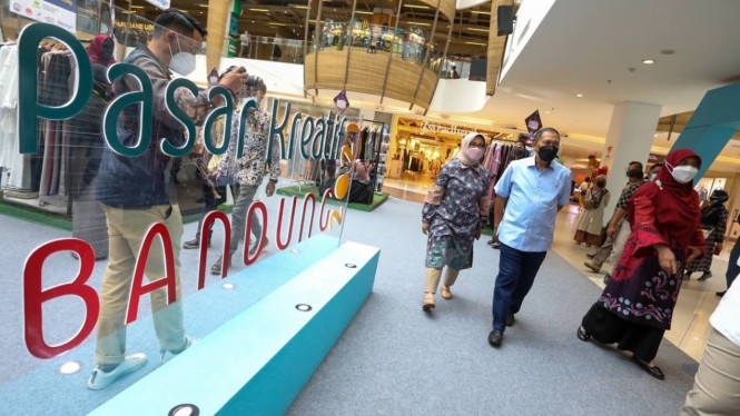 Pasar kreatif di Kota Bandung