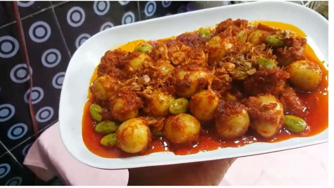 Telur Puyuh Balado