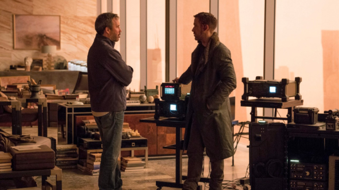 Denis Villeneuve dan Ryan Gosling.