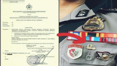 AKP Syarif asisten ajudan Jokowi dapat pin emas dari Kapolri