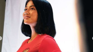 Pemain Timnas putri Indonesia, Shafira Ika Putri.