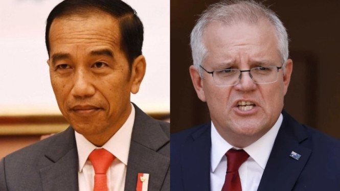 Scott Morrison menelepon untuk meyakinkan Joko Widodo menyusul kesepakatan kontroversial Australia dengan Inggris dan AS untuk pindah ke kapal selam bertenagaÂ nuklir.Â  (AP:Tracey Nearmy/ABC News:Matt Roberts)