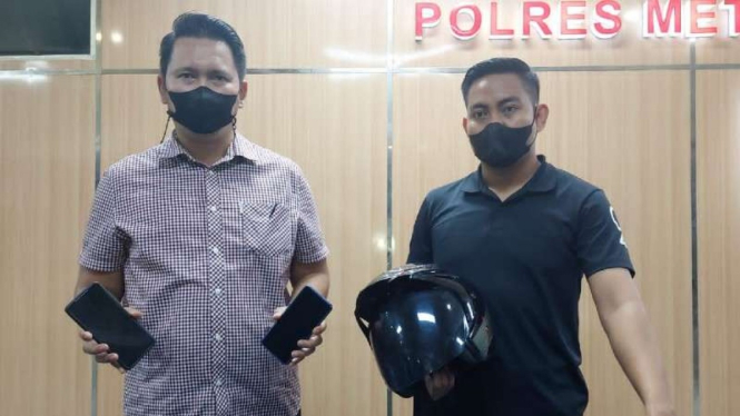 Polisi tangkap penjambret pesepeda di Kawasan Taman Sari, Jakbar.
