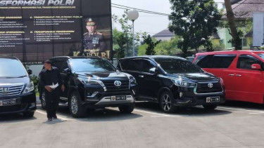 Anggota DPR RI mengunjungi Mapolres Tangerang untuk sosialisasi pelat khusus DPR