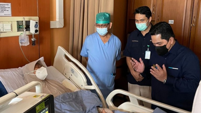Menteri BUMN, Erick Thohir menjengek Verawaty Fajrin