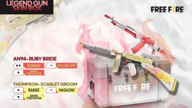 Legend Gun Skin Box FF