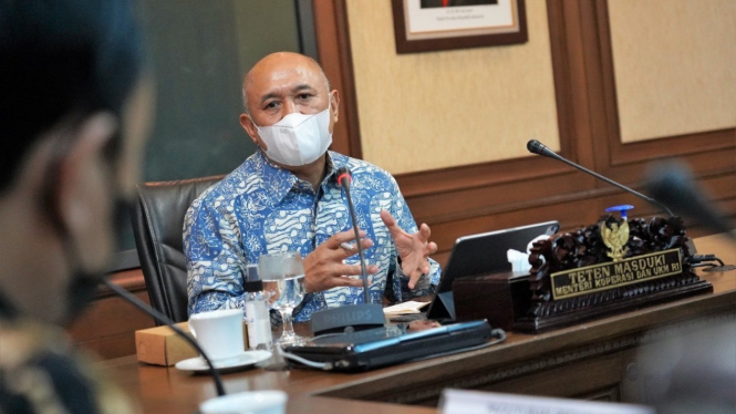 Menkop UKM Teten Masduki .