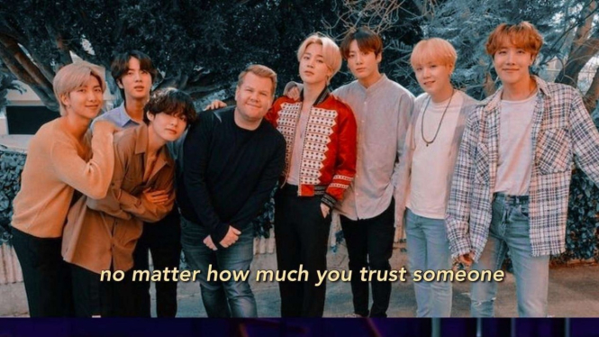 BTS dan James Corden