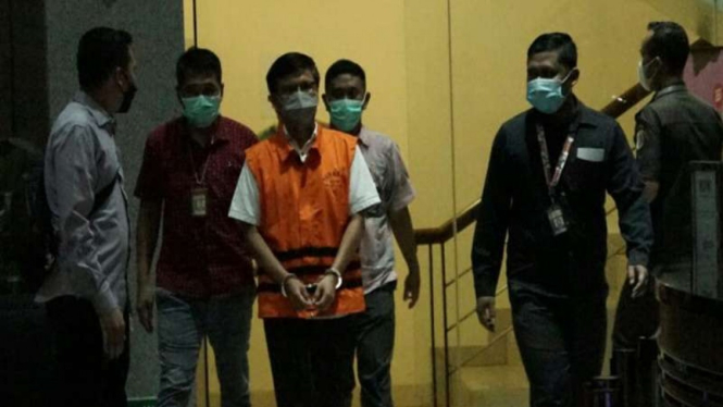 Mantan Dirut Perumda Pembangunan Sarana Jaya Yoory Corneles Pinontoan