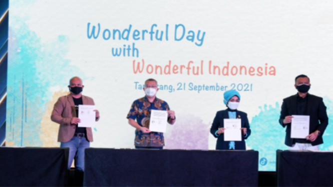 Es Krim AICE Terpilih Menjadi Mitra Co-Branding Wonderful Indonesia