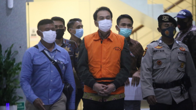 Azis Syamsuddin Resmi Ditahan KPK