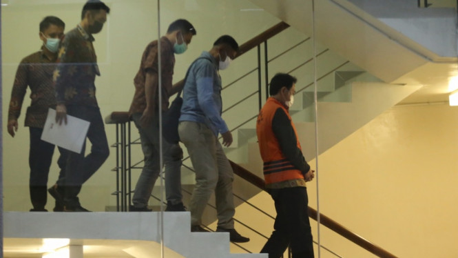 Azis Syamsuddin Resmi Ditahan KPK