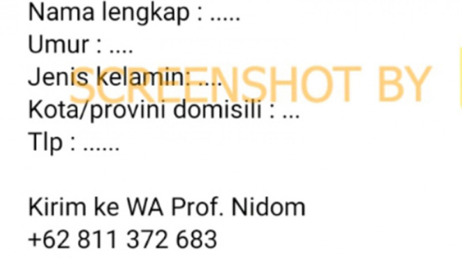Beredar pendaftaran Vaksin Nusantara