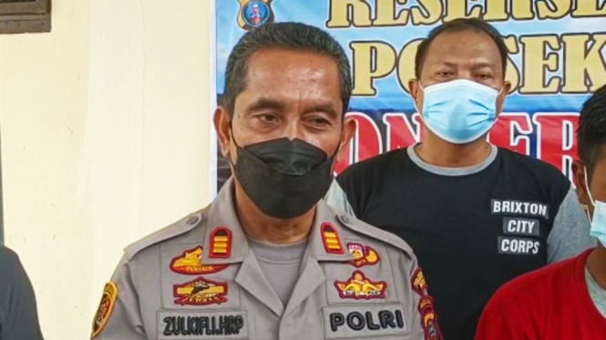 Kapolsek Deli Tua, Zulkifli Harahap.