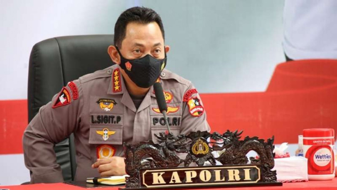 Kapolri Jenderal Listyo Sigit Prabowo