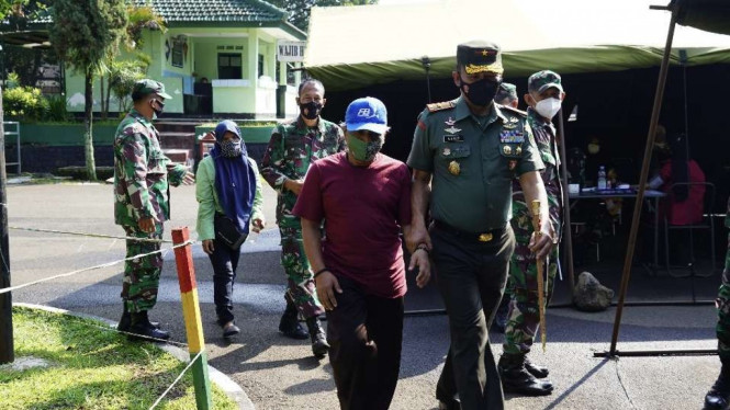 VIVA Militer: Danrem 061/Surya Kencana gandeng tuna netra demi dapatkan vaksin