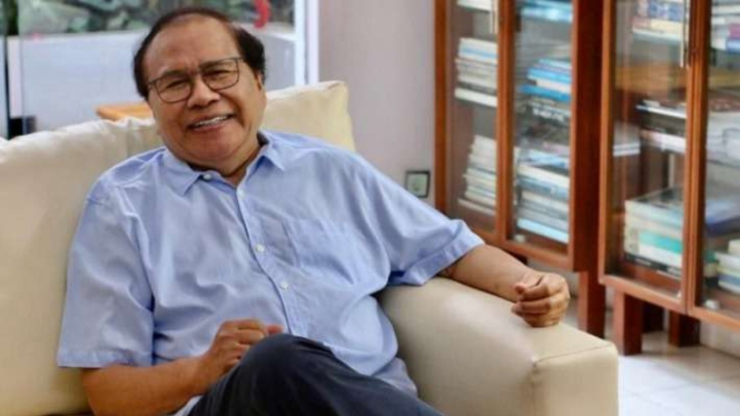 Mantan Menteri Koordinator Bidang Kemaritiman Rizal Ramli.