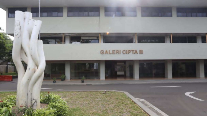 Taman Ismail Marzuki (TIM) sebelum direvitalisasi.