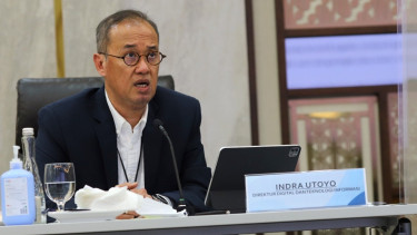 Direktur Digital dan Teknologi Informasi BRI Indra Utoyo.