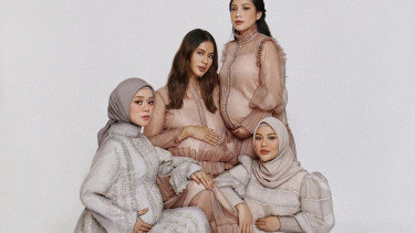 Nagita Slavina, Paula Verhoeven, Aurel Hermansyah dan Lesti Kejora