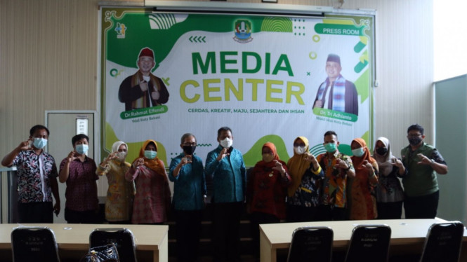 Humas Kota Bekasi terima Kunker PPID Utama Kabupaten Subang