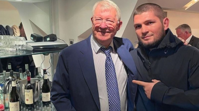 Khabib Nurmagomedov dan Alex Ferguson