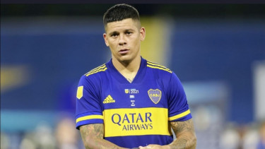Bek Boca Juniors, Marcos Rojo. 
