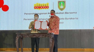 Indosat Ooredoo menghadirkan Kampung Digital di Solo