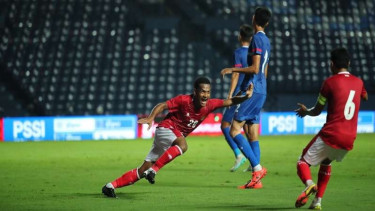 Ramai Rumakiek mencetak gol perdana Indonesia saat hadapi Taiwan