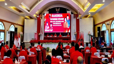 rapat kerja daerah (Rakerda) DPD PDIP Papua Barat di Manokwari