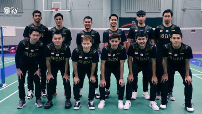 Skuad bulutangkis Indonesia di Piala Thomas 2021