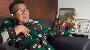 VIVA Militer: Brigjen TNI Junior Tumilaar saat menjabat Irdam XIII/Merdeka