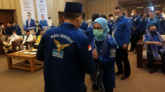 Iti Octavia Jayabaya kembali terpilih jadi Ketua DPD Demokrat Banten