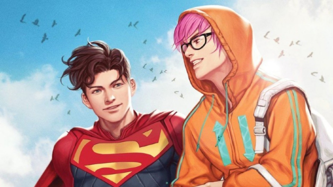 Superman digambarkan sebagai biseksual.