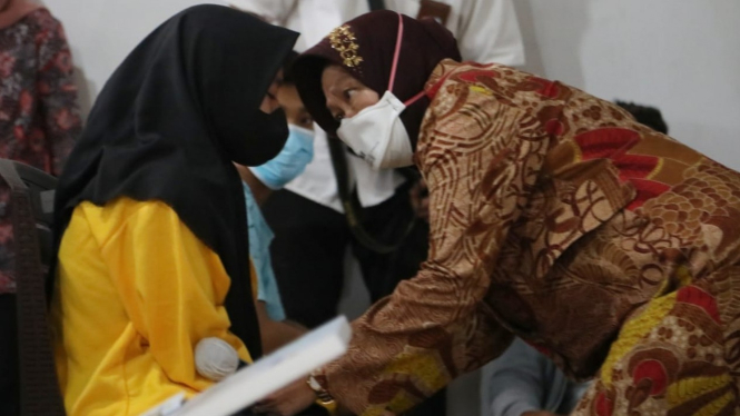 Mensos Tri Rismaharini melakukan kunjungan kerja ke Kabupaten Lombok Timur 