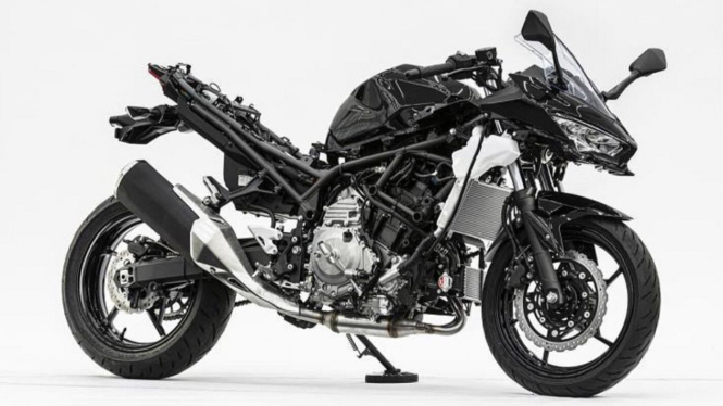 Prototipe Motor Hybrid Kawasaki