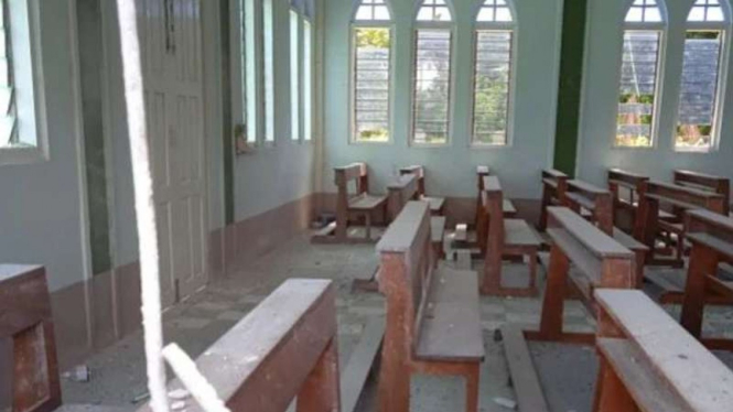 Gereja-gereja jadi sasaran militer Myanmar 
