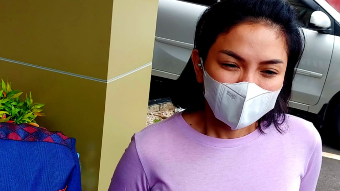 Nikita Mirzani datangi Mapolres Metro Jakarta Selatan