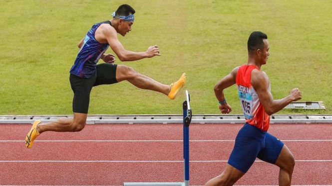 Atlet Atletik, Halomoan E.B asal Jawa Barat