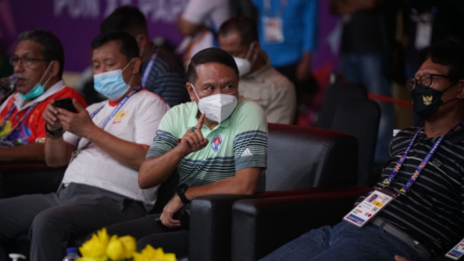 Menpora Amali terkesan dengan pemecahan rekor di PON XX Papua 2021