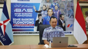 Ketua Fraksi Partai Demokrat DPR, Edhie Baskoro Yudhoyono alias Ibas.