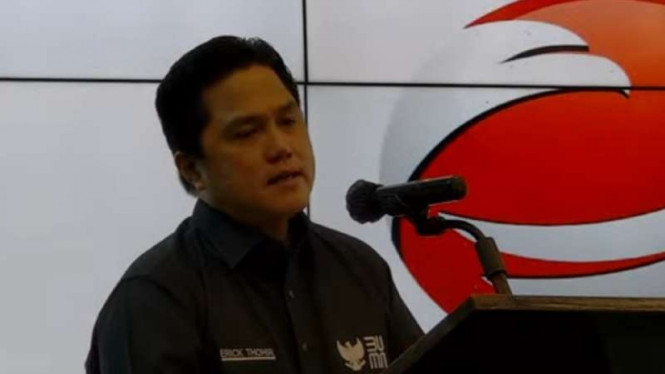 Menteri BUMN Erick Thohir.