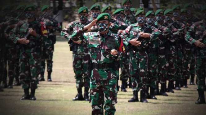VIVA Militer: Pasukan Yonif 410/Alugoro