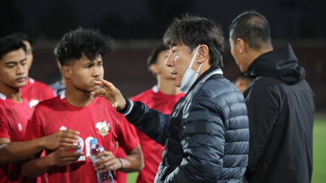 Pertandingan Timnas Indonesia U-23 vs Tajikistan
