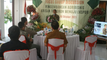 FGD bertema agribisnis yang digelar Kementan bersama Pemkot Monohon.