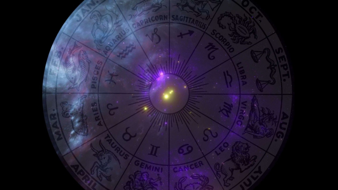 Ilustrasi zodiak.